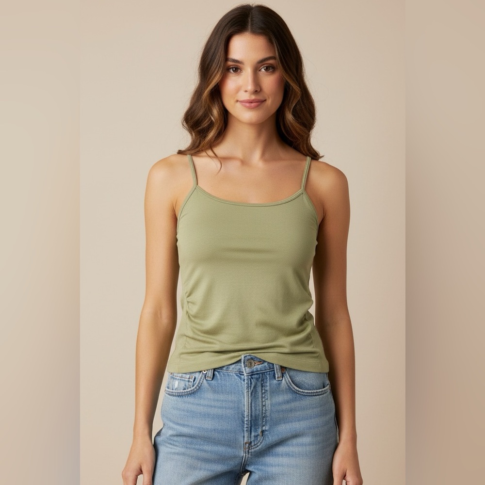Poof! Sage Green Women's Camisole Tank Top